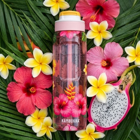 Kambukka fľaša na vodu Lagoon 1000ml Tropical Bloom