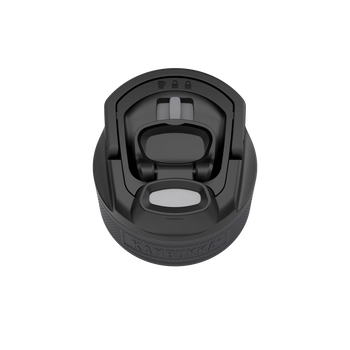 Nakrętka 3w1 do butelki Elton - Black Steel